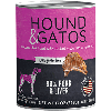 Hound & Gatos 98% Pork & Pork Liver Canned Dog Food 13oz - 12 Case Hound & Gatos, Pork, Canned, Dog Food, hound, gatos, hound and gatos, pork liver 